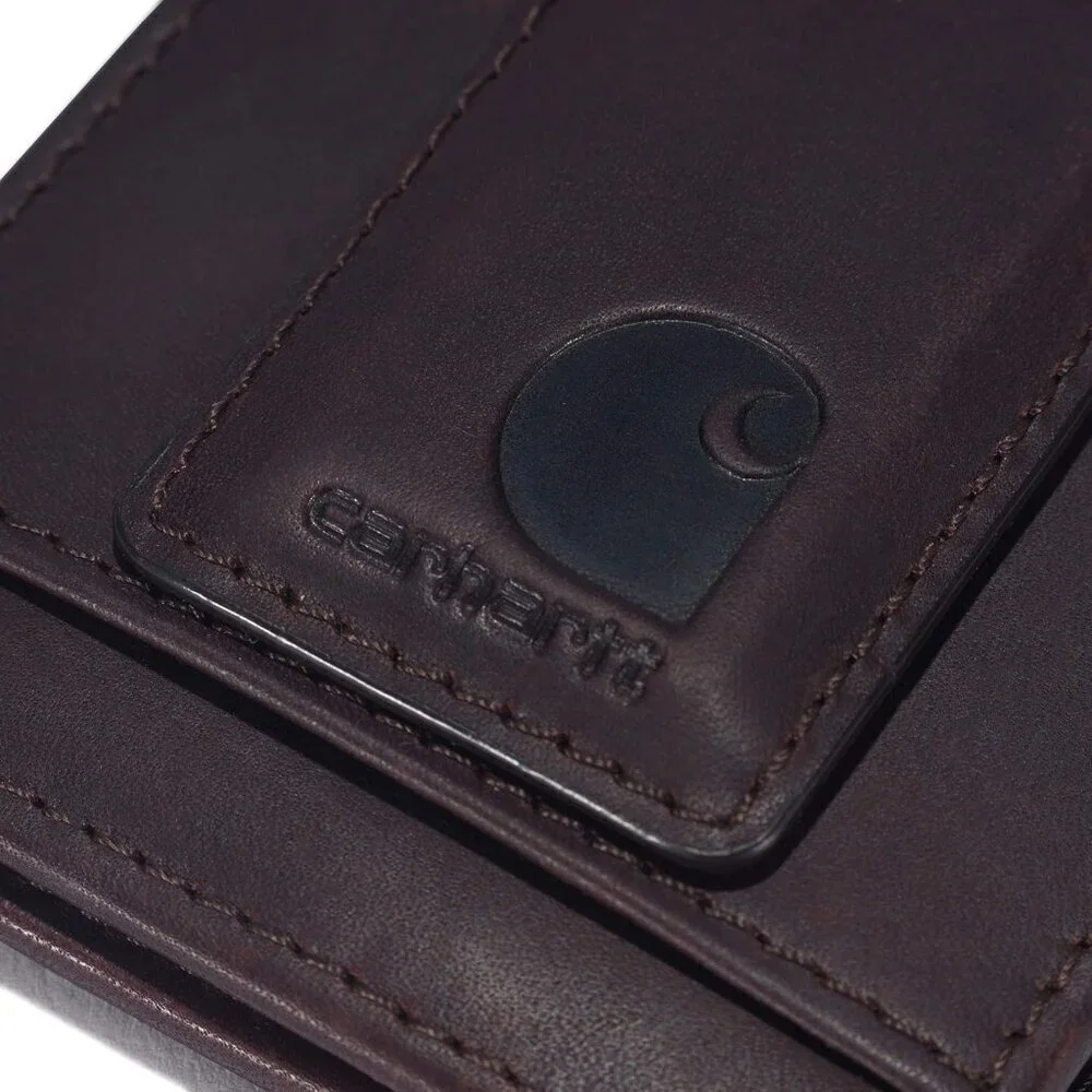🆕Men Brown Durable Oil Leather Wallets Available in Multiple Style